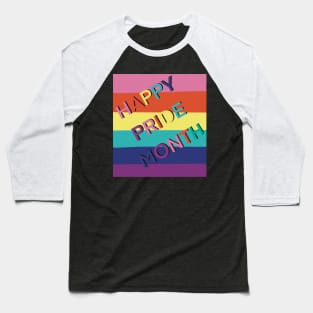 Pride Month Baseball T-Shirt